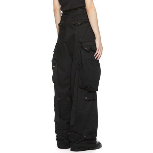PERMANENT JULIUS 899PAM2-BK Black / Gasmask Cargo Pants